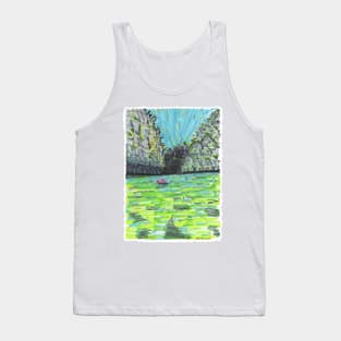 Thailand colorful waterscape Tank Top